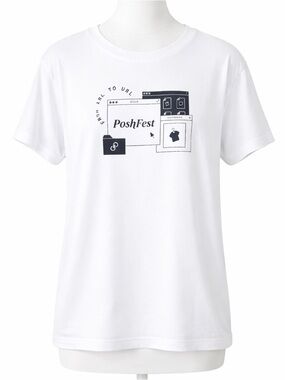 Poshmark POSHFEST 2020 White Tshirt Size Large
